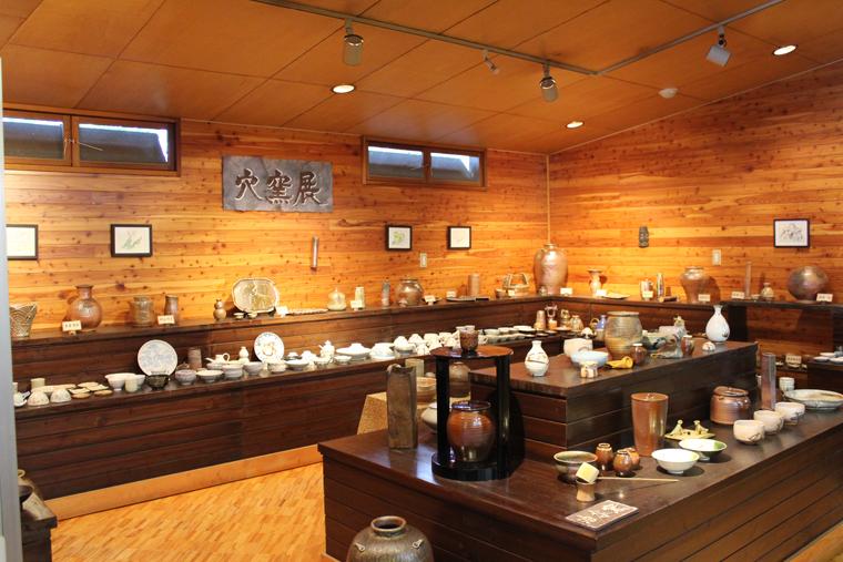 芦別市陶芸センターのギャラリー