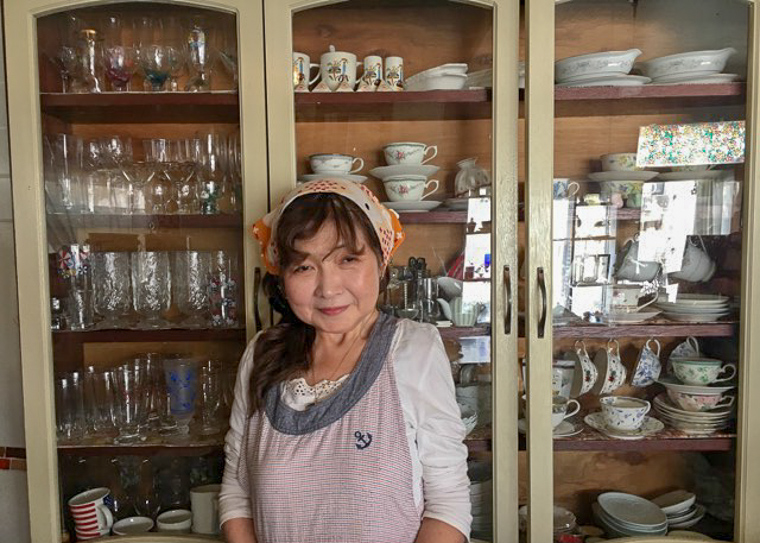 店主の田中眞由美さん 店主の田中眞由美さん