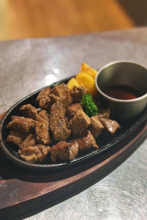 牛角切りステーキ