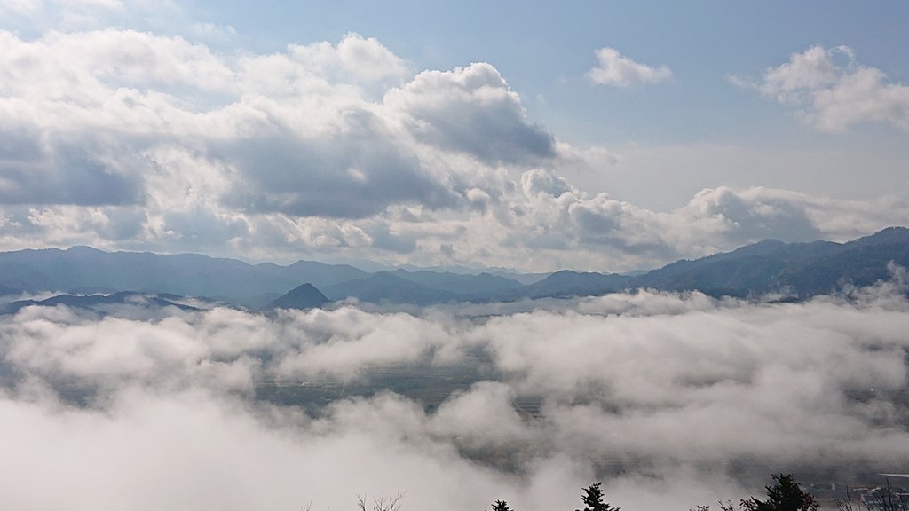 上金剛山からの雲海３