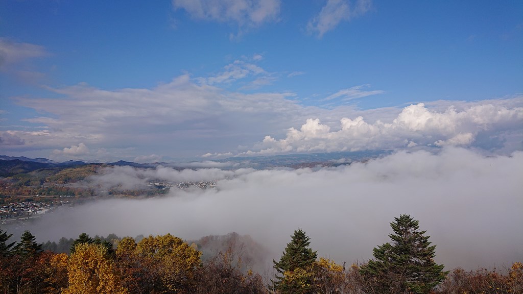 上金剛山からの雲海２